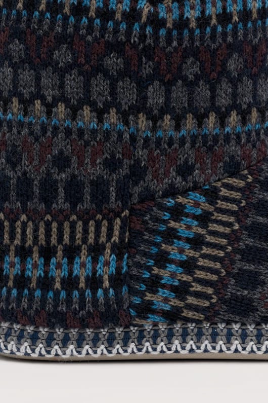 northaway men s fair isle fleece gefüttert slipper boots