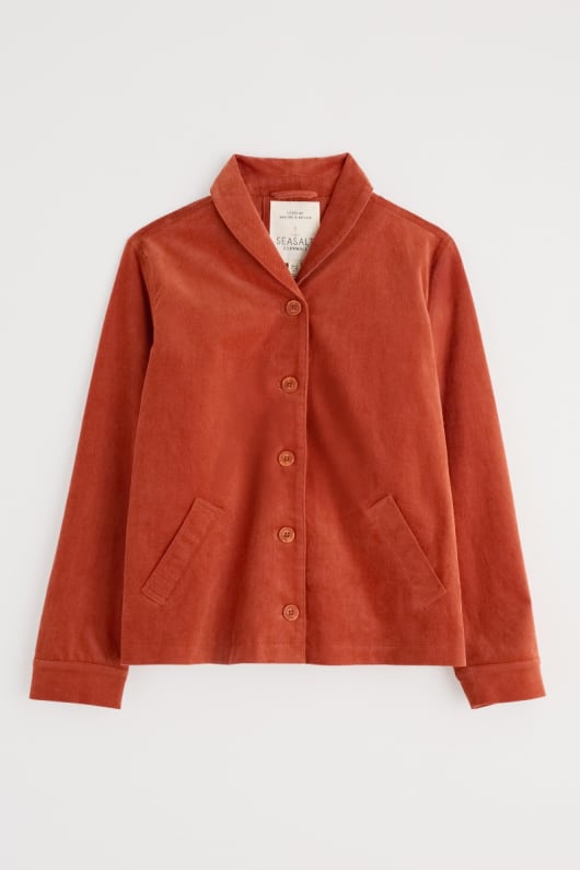 brightwork cut cord-jacke