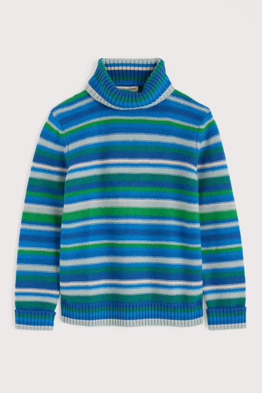 braque lambswool blend roll neck jumper