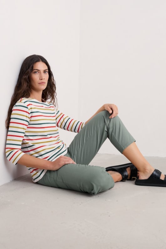 sailor 34 sleeve top in gots-zertifizierte bio-baumwolle jersey