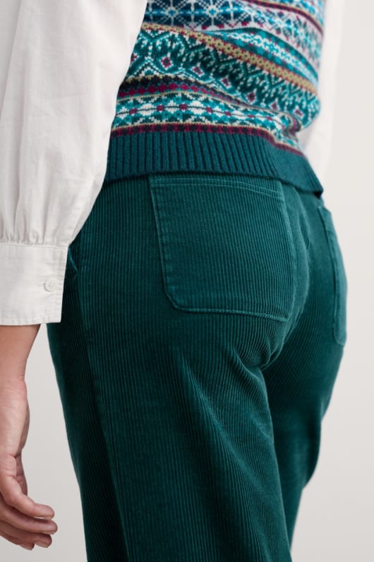 dillwyn breite bein cord hose