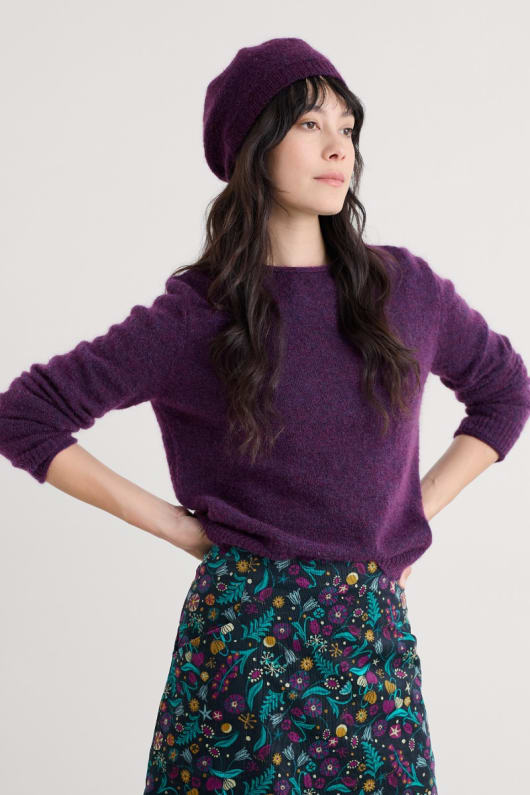 nadelspitze mohair blend beret