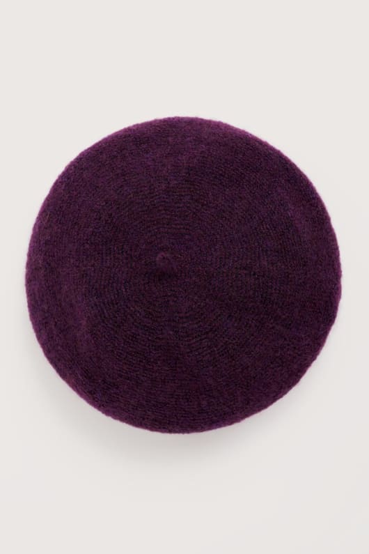nadelspitze mohair blend beret
